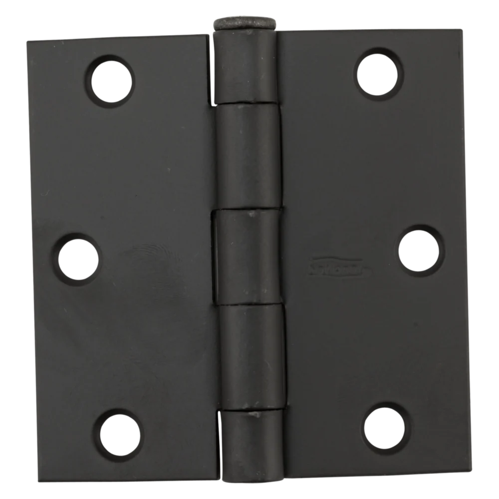 Professional National Hardware 3 Oil Rubbed Bronze Square Door Hinge Verified
