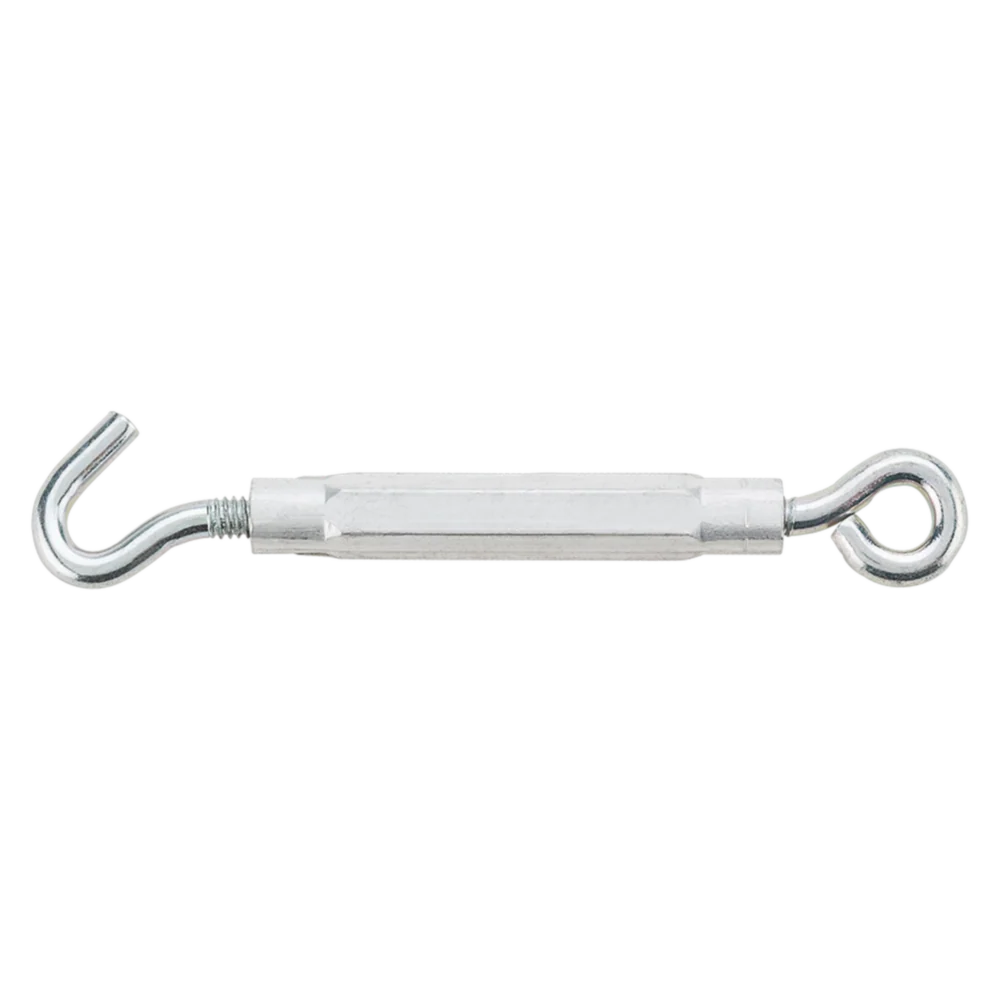 Unique National Hardware 1 4 x 7-1 2 Zinc Hook Eye Turnbuckle Practical