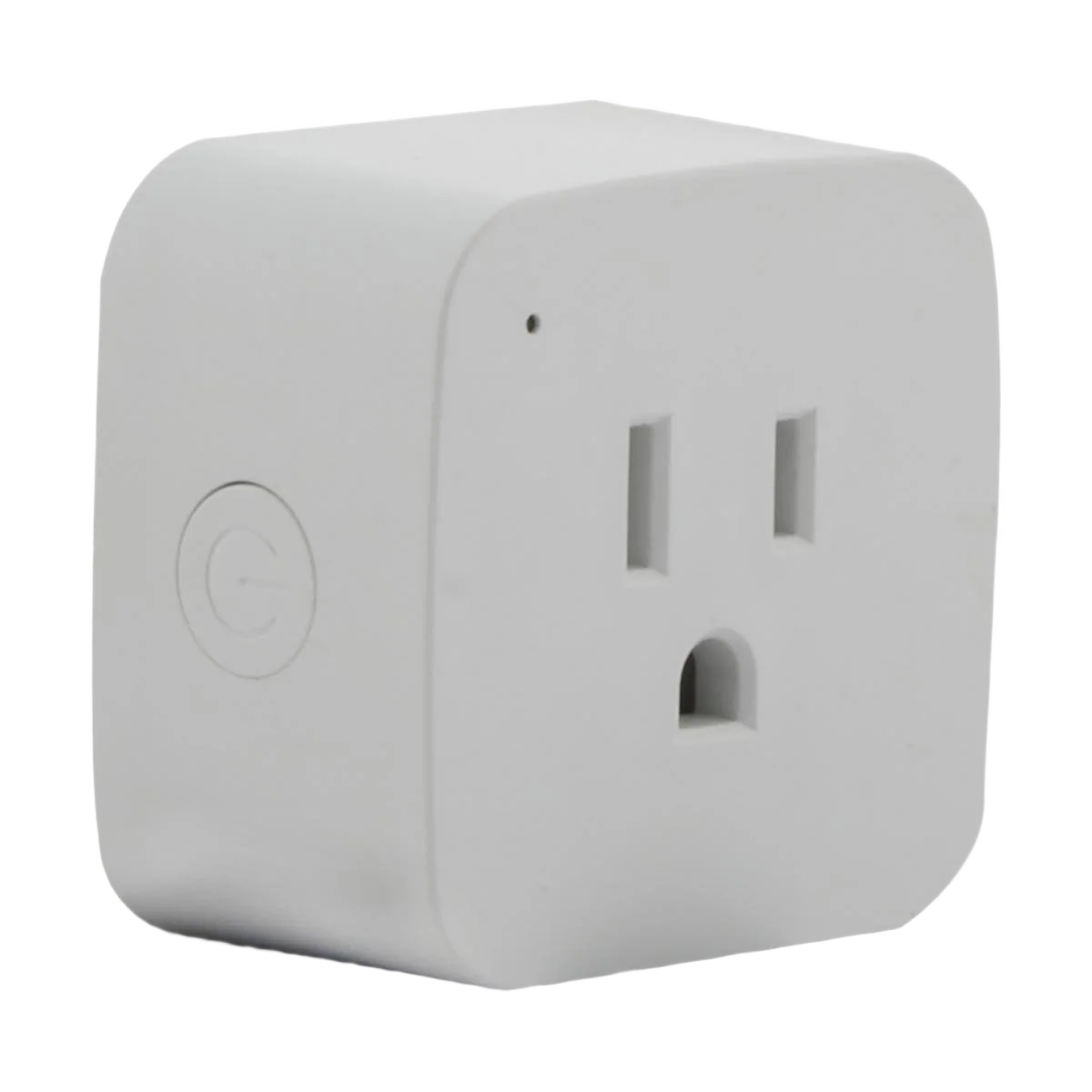 Solid Satco Starfish Wi-Fi White Square Smart Plug Outlet 2-Pack Practical