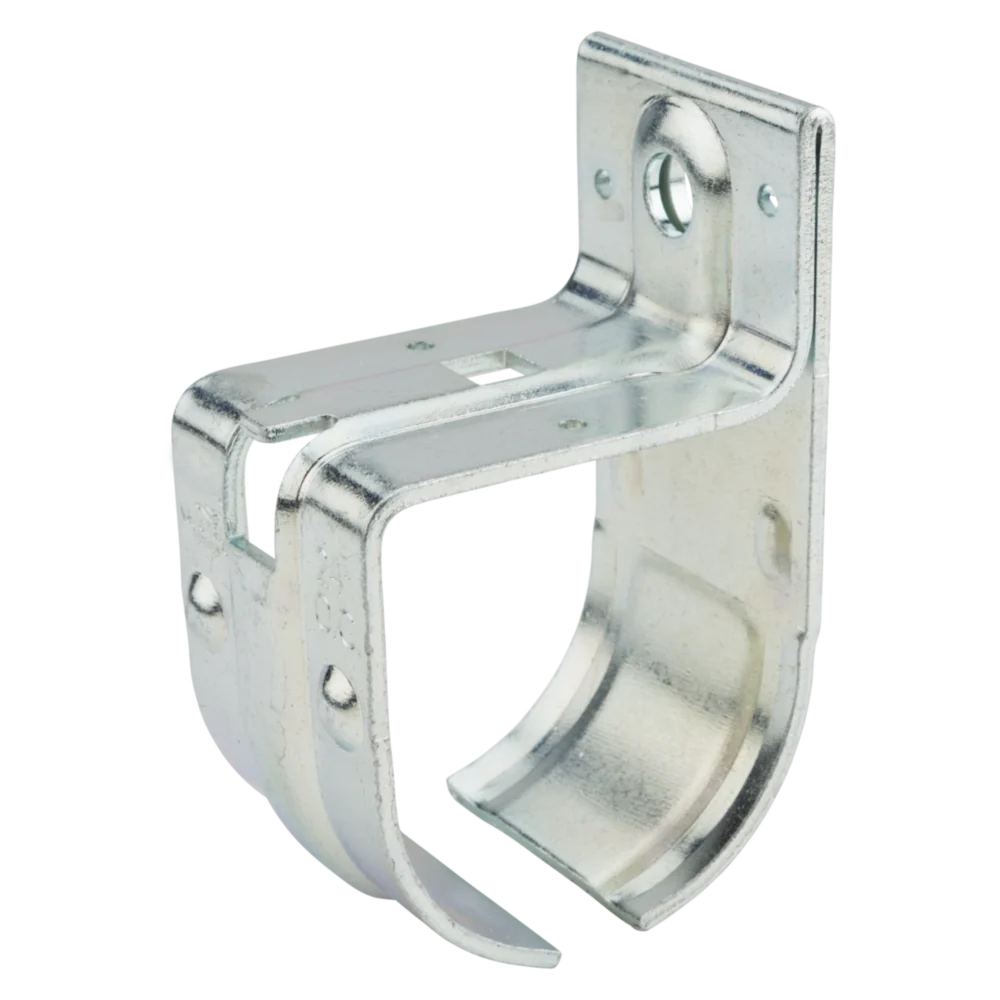 Flexible National Hardware Zinc-Plated Single Round Rail Barn Door Bracket Innovative