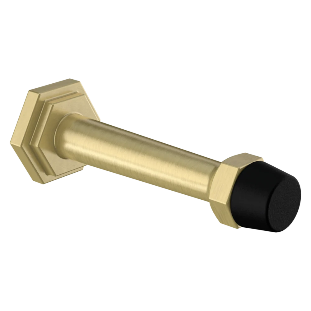 Comfortable National Hardware Powell 3 Brushed Gold Door Stop Sophisticated