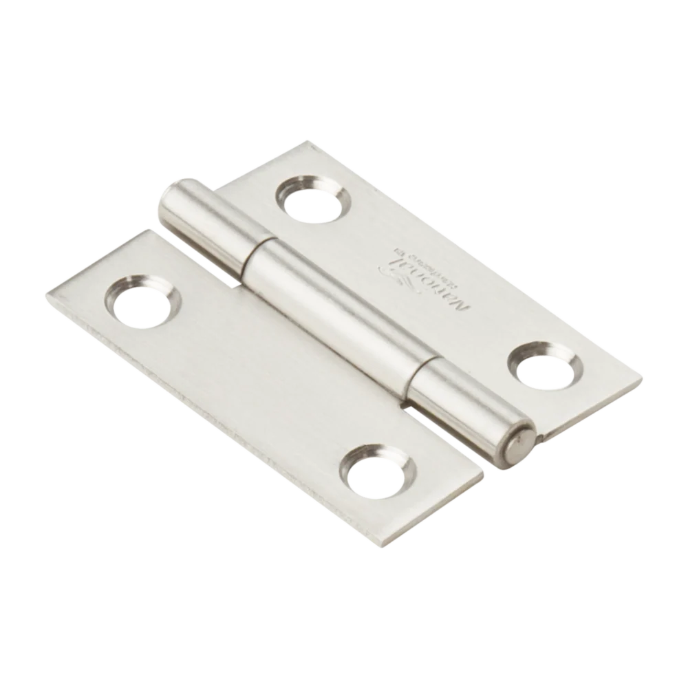 Enhanced National Hardware 2 Stainless Steel Narrow Tight-Pin Hinge 2-Pack Advanced