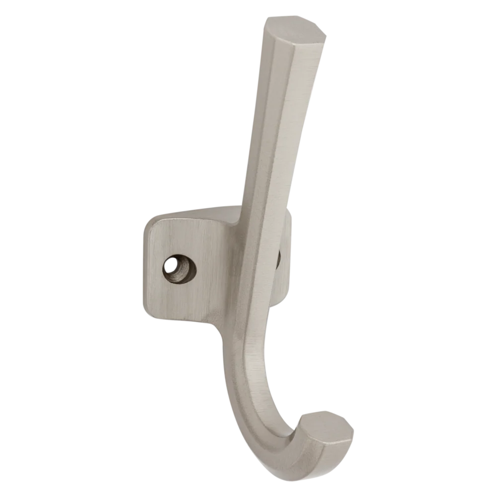 Practical National Hardware Powell 4-5 16 Satin Nickel Angled Hook Top-Quality