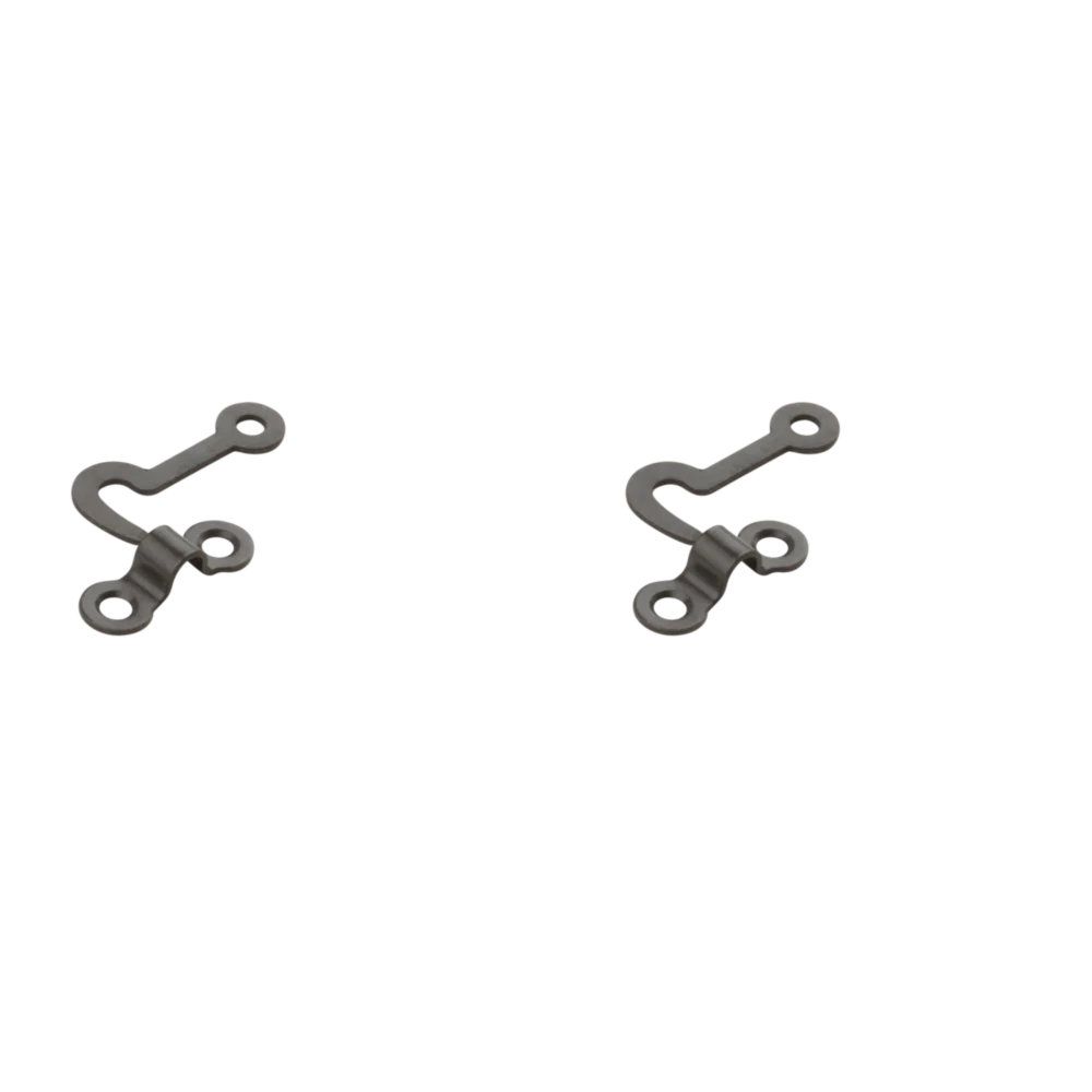 Verified National Hardware Oil Rubbed Bronze Decorative Hook and Staple 2 Count User-Friendly
