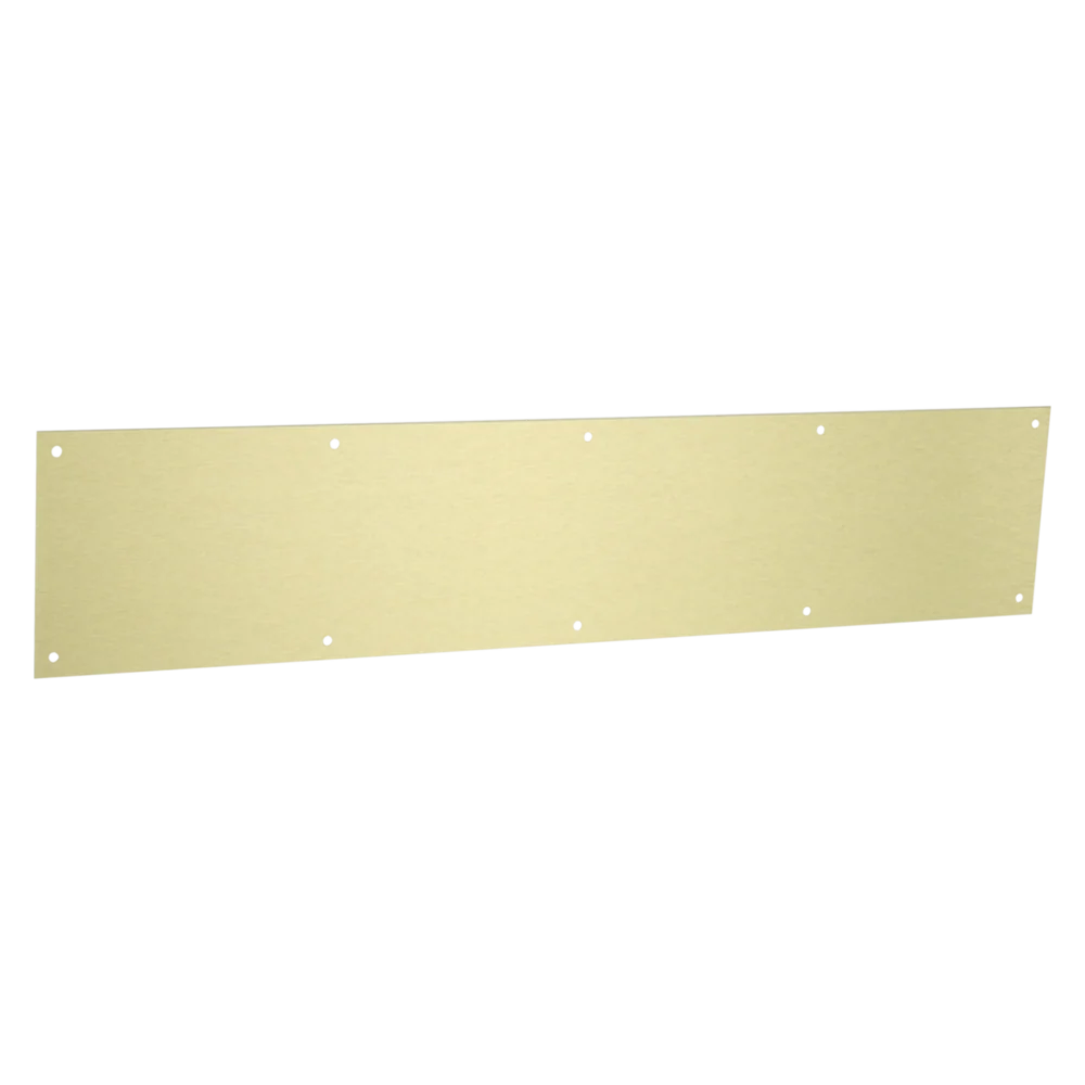 Fine National Hardware 6 x 30 Brushed Gold Kickplate Effective