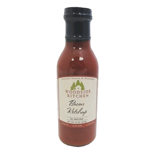 Prestigious Woodside Kitchen Bacon Ketchup 15 oz. Expertly Made