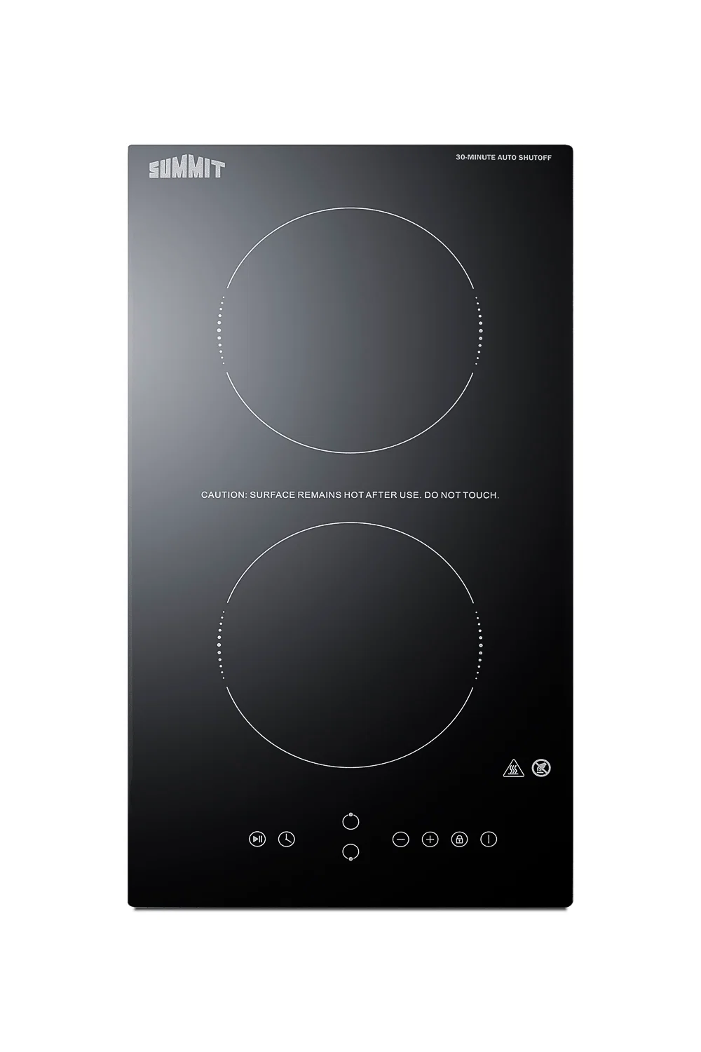 Excellent 12 Wide 115V 2-Burner Radiant Cooktop With Safety Shutoff Crafted