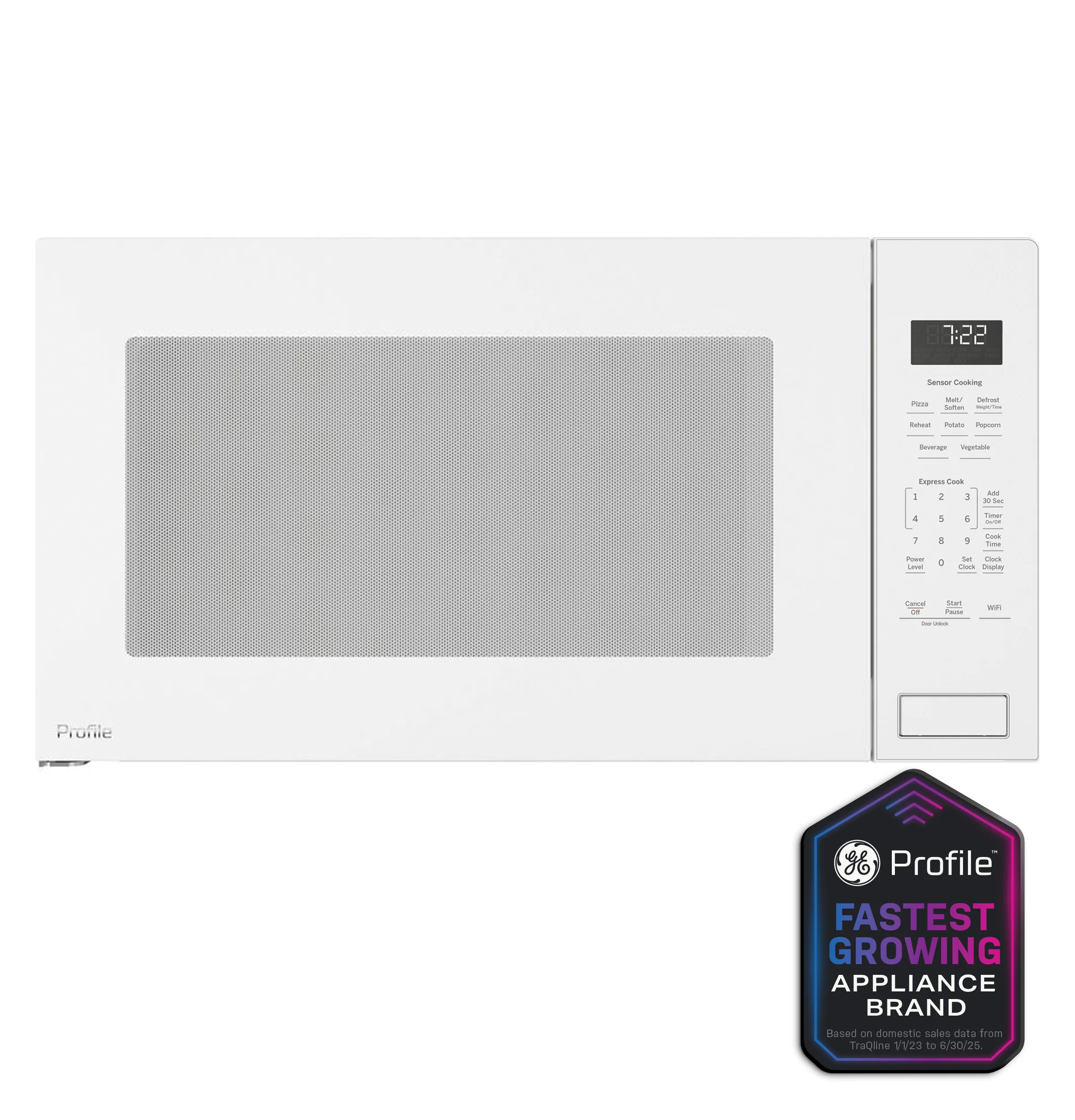 Fashionable GE Profile™ 2.2 Cu. Ft. Built-In Sensor Microwave Oven Casual