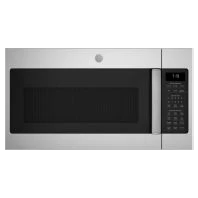 Dependable GE® 1.9 Cu. Ft. Over-the-Range Sensor Microwave Oven with Recirculating Venting Excellent