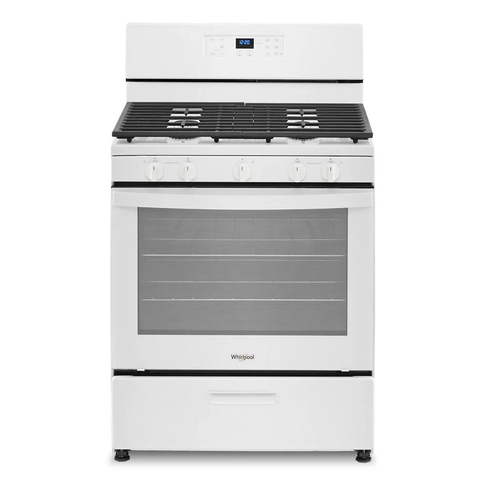 Organic 5.1 Cu. Ft. standing Gas Range with Edge to Edge Cooktop Durable