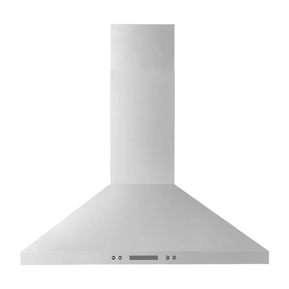 Reusable 30 Chimney Wall Mount Range Hood with Dishwasher-Safe Grease Filters Contemporary