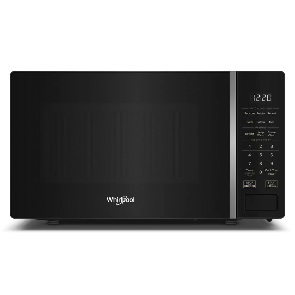 Powerful 0.7 cu. ft. Black Countertop Microwave With Steam Clean - 700 watt Top-Quality