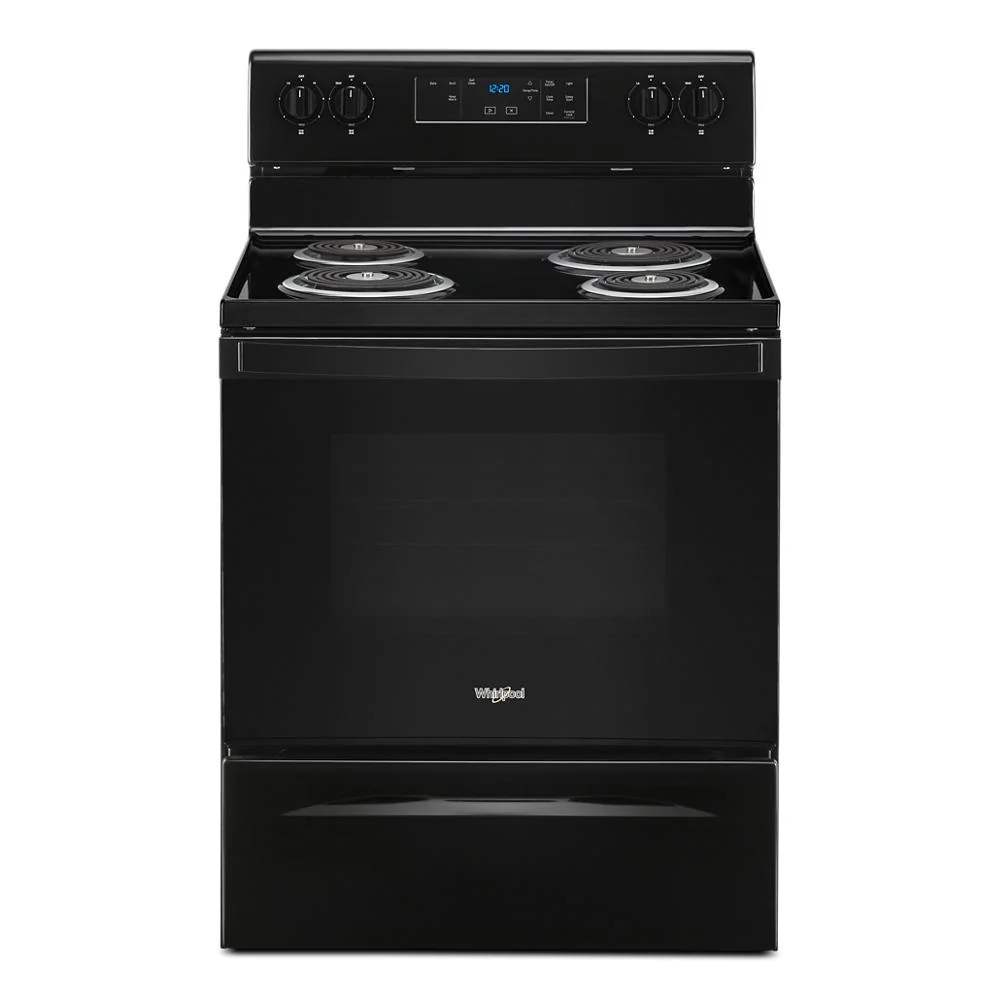 Solid 4.8 cu. ft. Electric Range with Keep Warm setting Selected