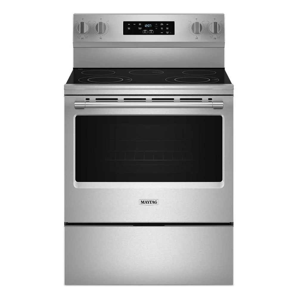 High-End 30-Inch Wide Electric Range With Steam Clean - 5.3 cu. ft. High-Grade