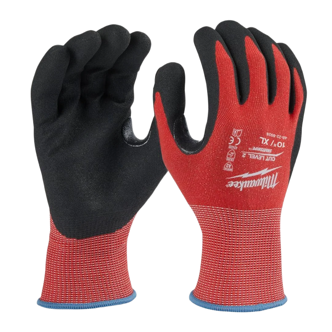 Fashionable Milwaukee Cut Level 2 Nitrile Dipped Gloves XL Exclusive