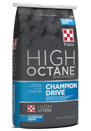 High-Grade Purina High Octane® Champion Drive® Show Supplement 40 lb. Elite