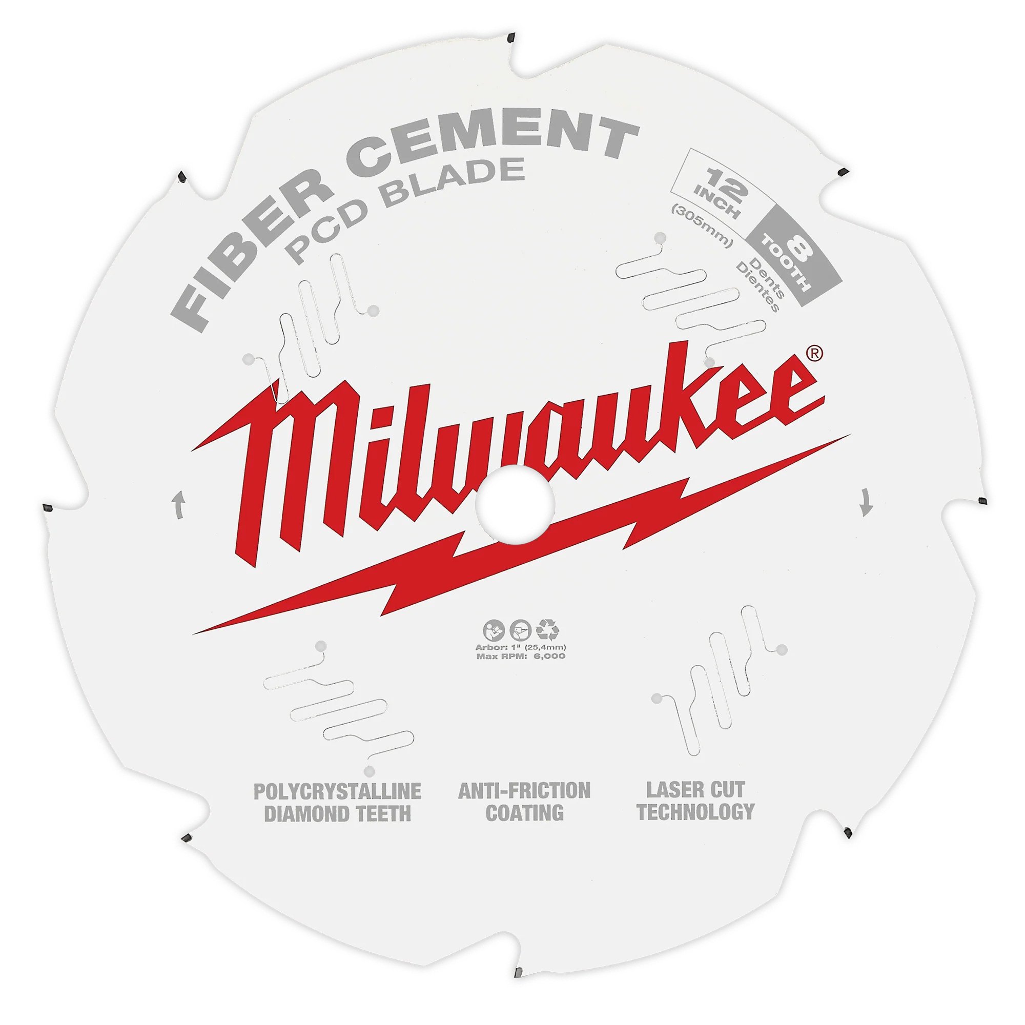 Practical Milwaukee 12 PCD Fiber Cement Circular Saw Blade Innovative