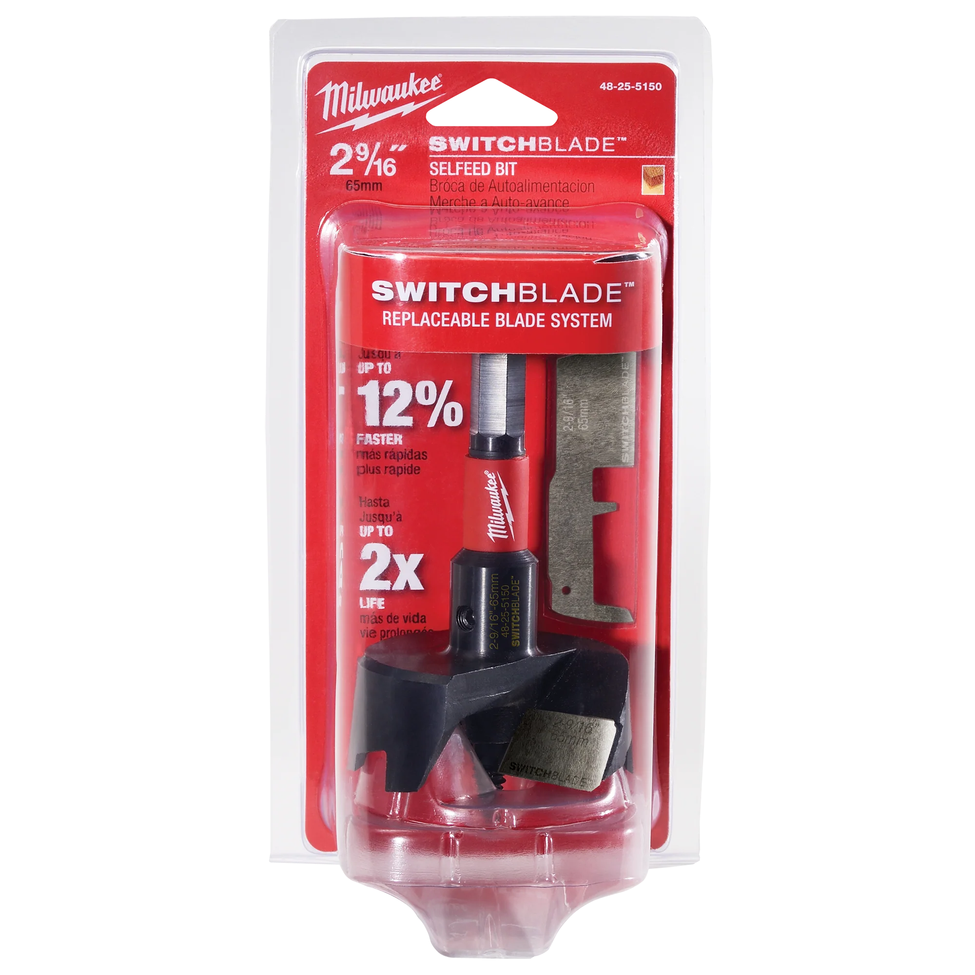 Secure Milwaukee SWITCHBLADE™ Blade 2-1 8 3 PK Efficient