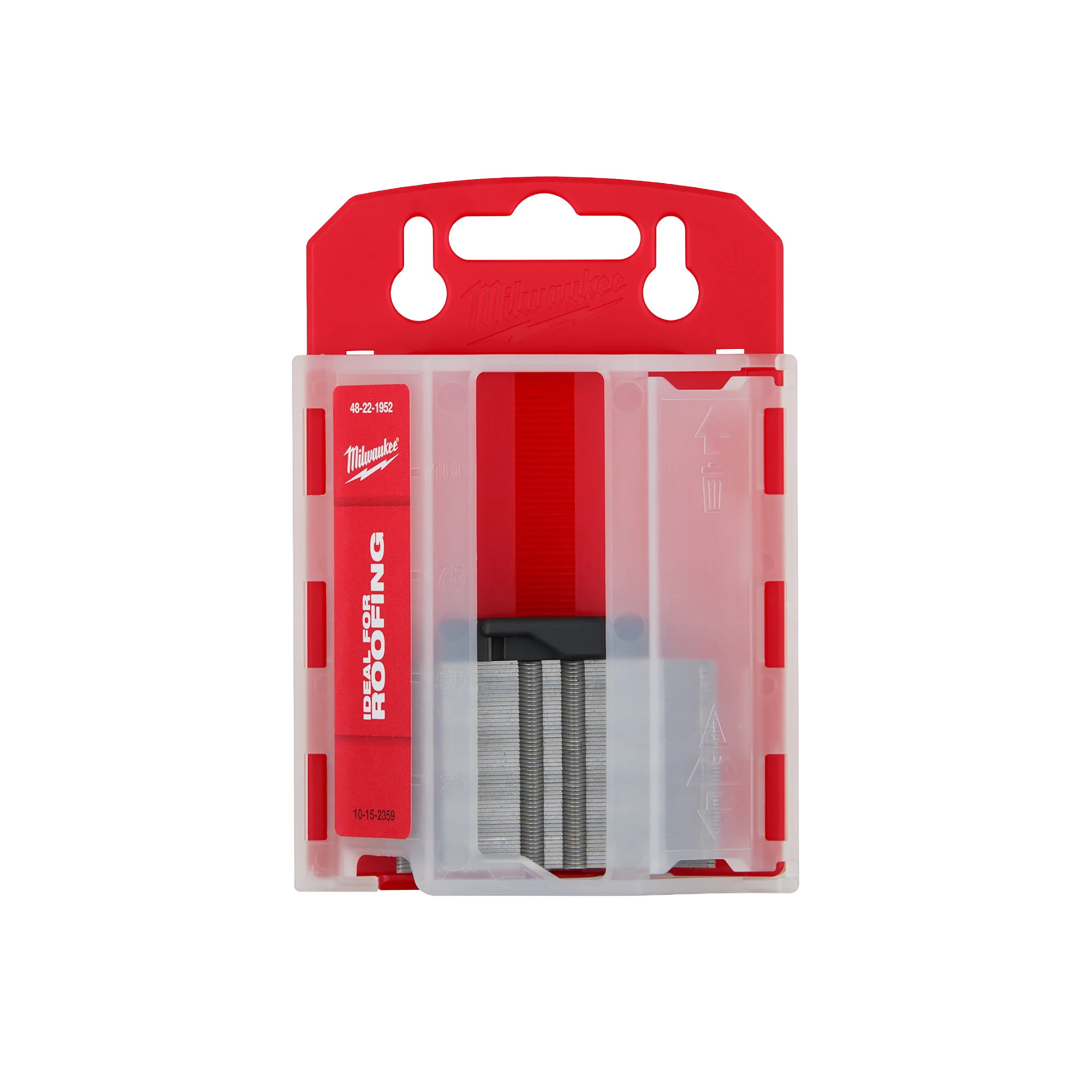 Trusted Milwaukee 50 PC Hook Utility Knife Blades w Dispenser Elite