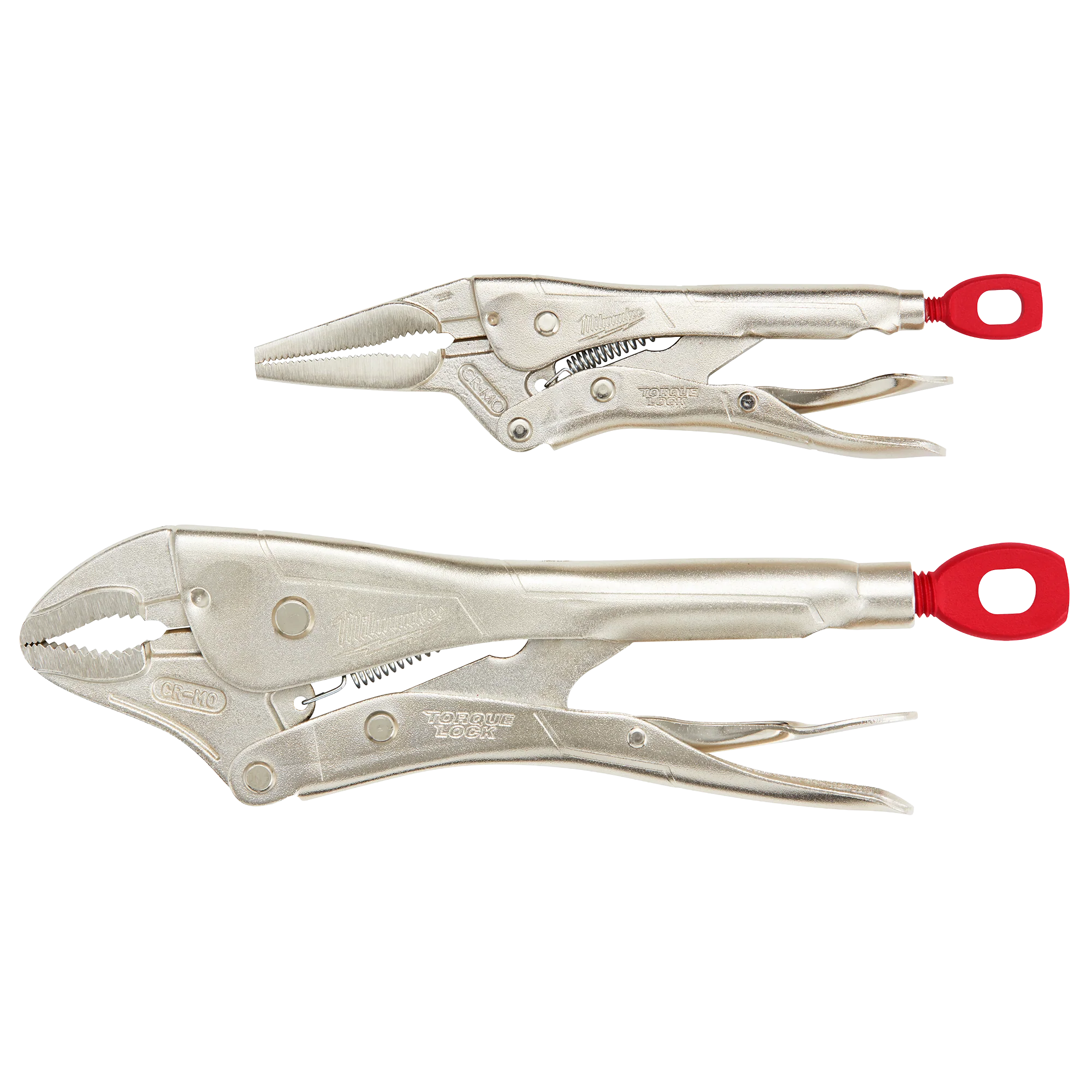 Dependable Milwaukee 2 PC Locking Pliers Set Clean