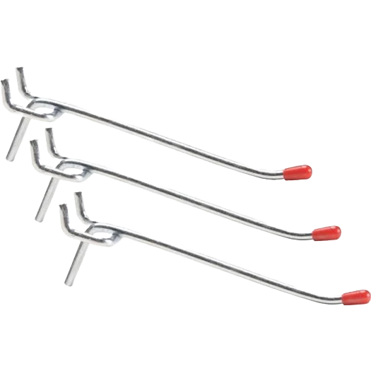 Environmentally Friendly Do it 4 Inch Light Duty Safety Tip Straight Pegboard Hooks 3-Count Selected