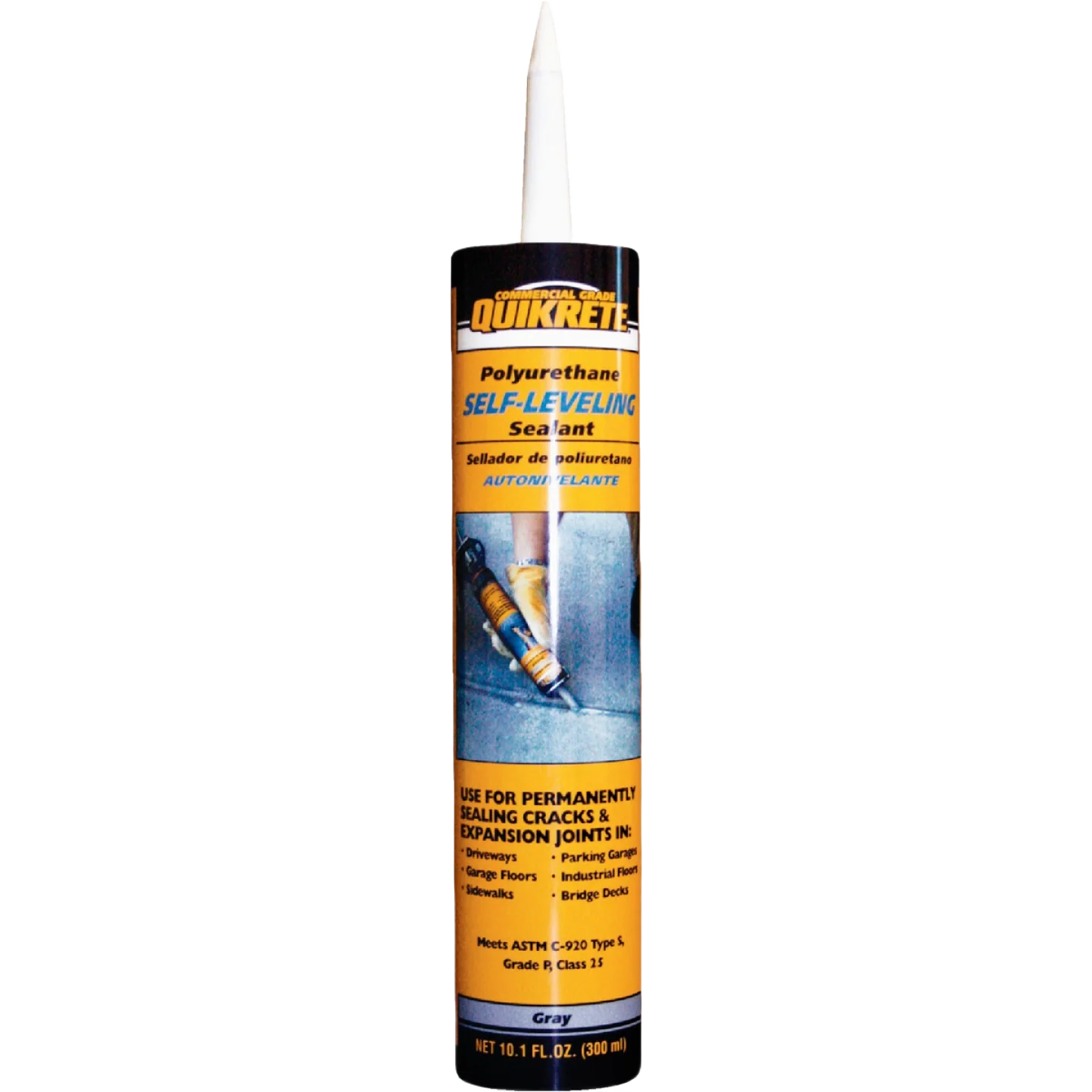 Genuine Quikrete Gray Advanced Polymer Self-Leveling Sealant 10 oz. Outstanding