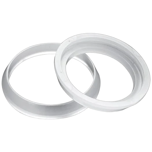 Durable Do it 1-1 2 in. x 1-1 2 in. Clear Poly Slip Joint Washer 2-Pack Sustainable