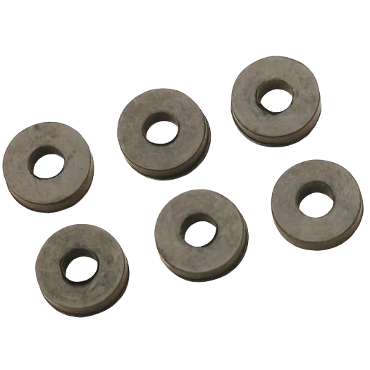 Artisan Do it 9 16 Black Flat Faucet Washer 6 Ct. High-Grade