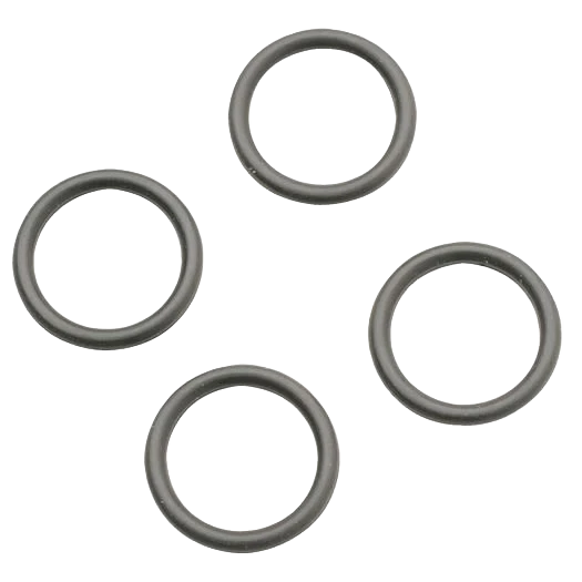 Enhanced Do it 5 8 x 13 16 x 3 32 Inch Black Rubber O-Rings 4-Count Durable