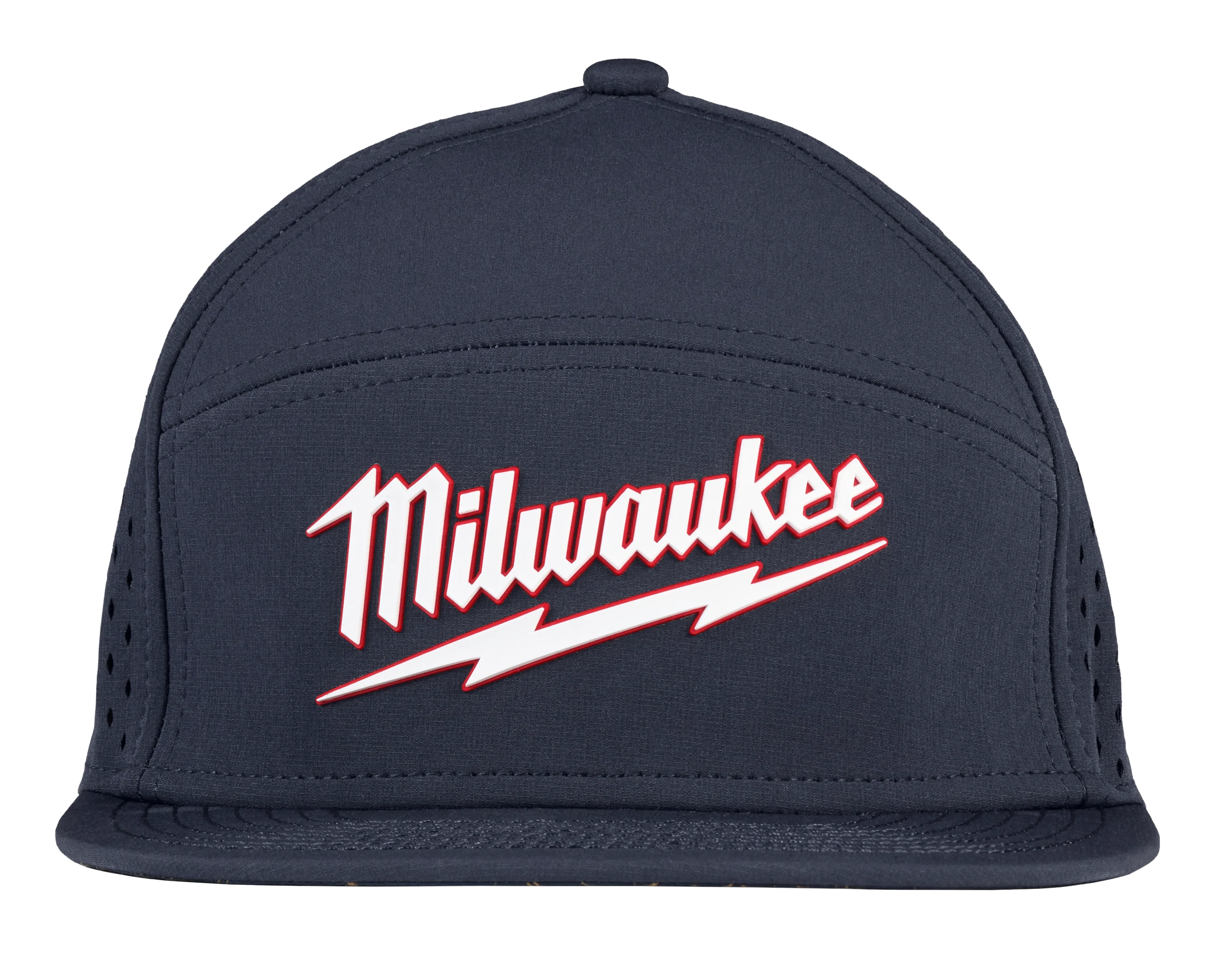 Easy-to-Use Milwaukee Blue Flat Brim Snapback Traditional