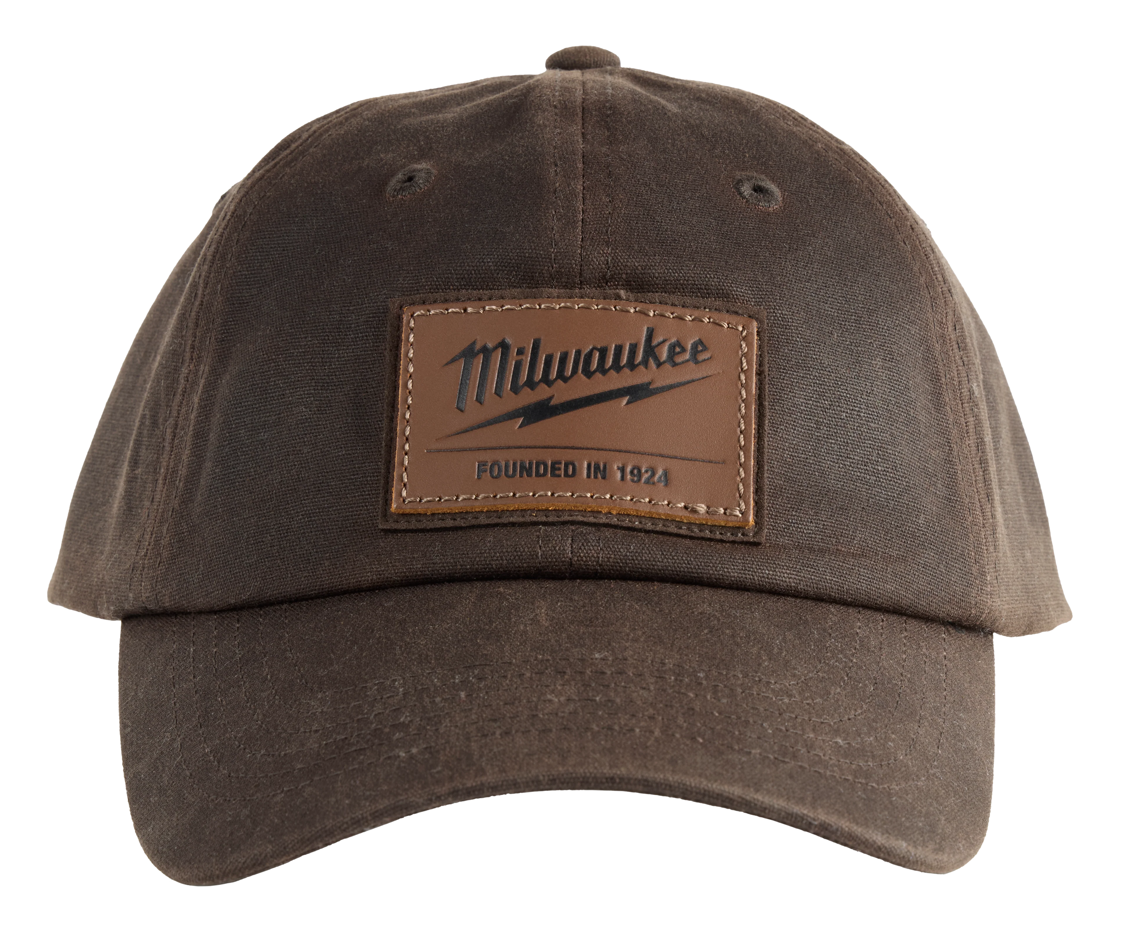 Superior Milwaukee Brown Waxed Canvas Adjustable Hat Relaxed