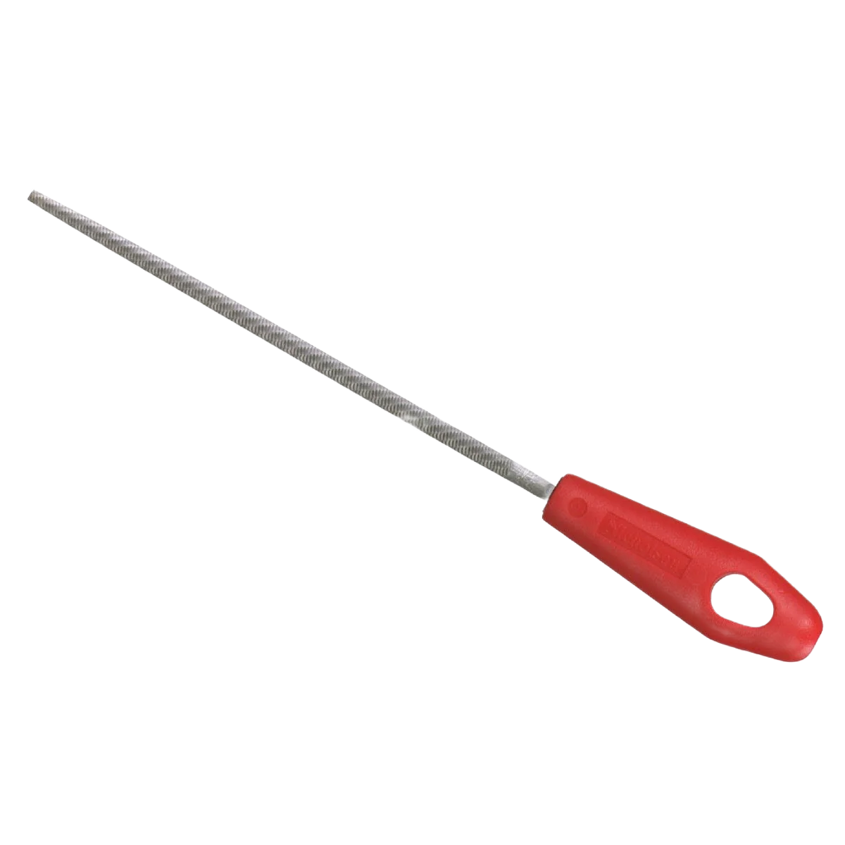 Detailed Nicholson 8 In. Round Bastard Handled File Excellent