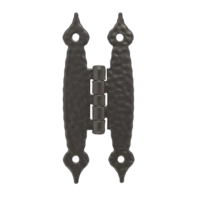 Next-Generation Amerock Non-Self-Closing Flush Mount Colonial Black Cabinet Hinge Breathable