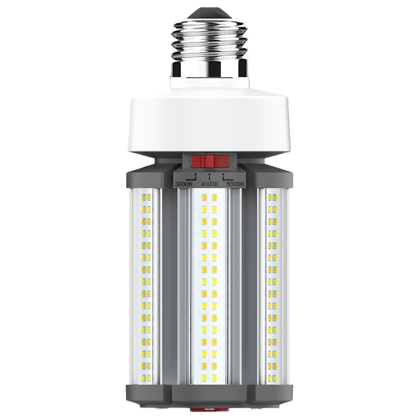 Green Satco 45 36 27 Watt Selectable LED Medium Light Bulb Authentic