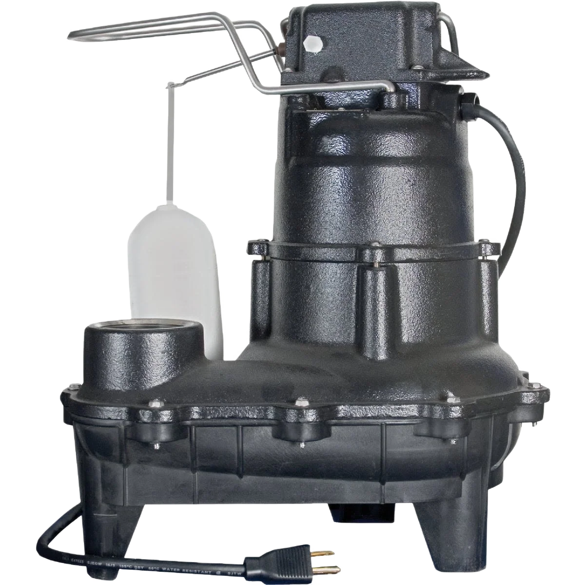 Casual Do it Cast Iron Sewage Ejector Pump Detailed
