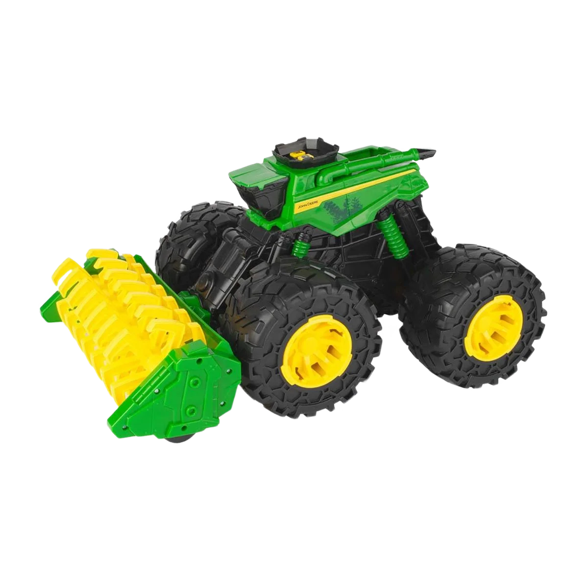 Fine TOMY Monster Treads 18 in. John Deere Super Scale Combine Clean