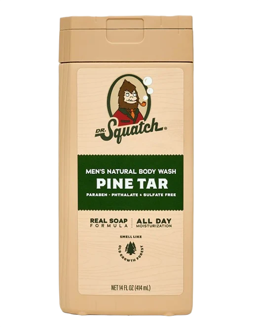 Trusted Dr. Squatch Pine Tar Body Wash 14 oz. Professional
