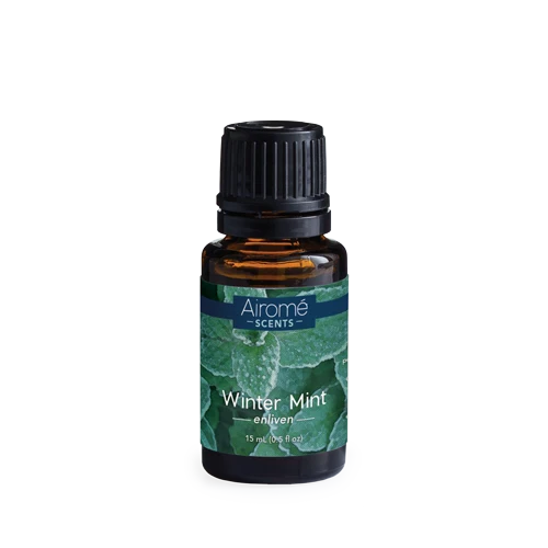 Easy-to-Use Airome Winter Mint Essential Oil 15 ml. Pure