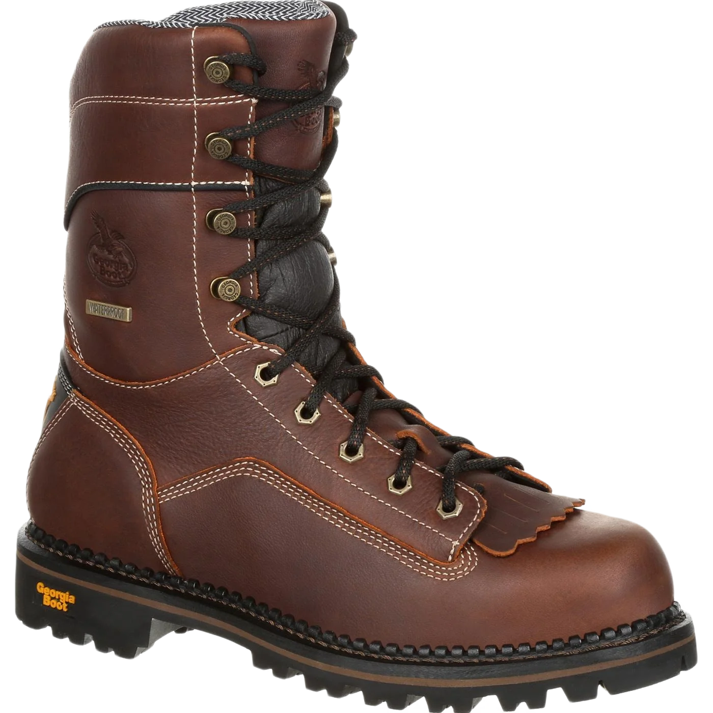 Official Georgia Brown AMP LT Logger Waterproof Work Boots 9.5W Outstanding