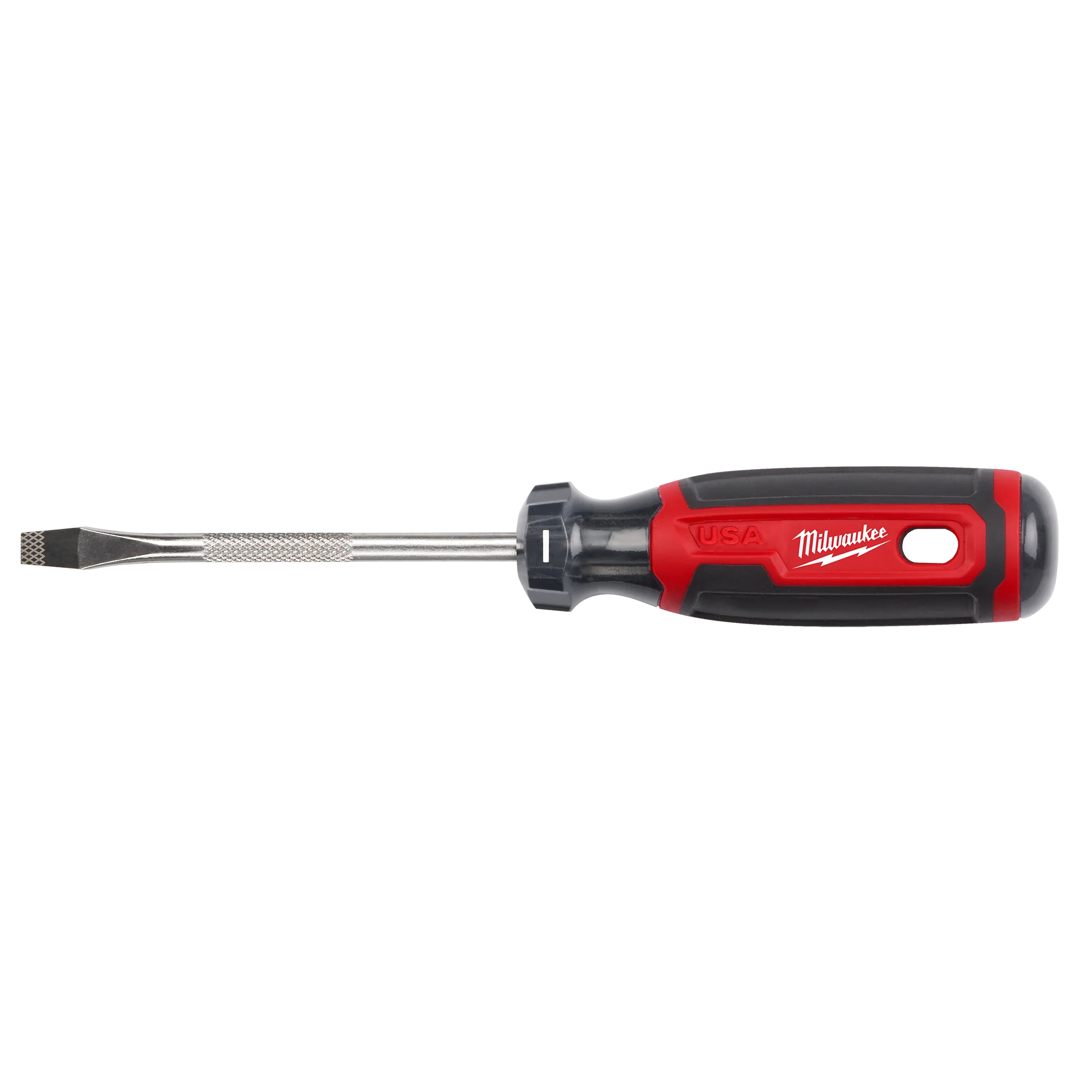 Responsible Milwaukee 1 4 Bit 4 Shank Slotted Cushion Grip Screwdriver Versatile