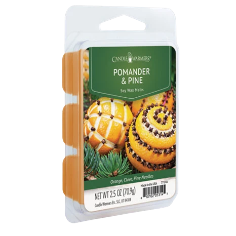 Advanced Candle Warmers Pomander Pine Classic Wax Melts 6-Pack Innovative