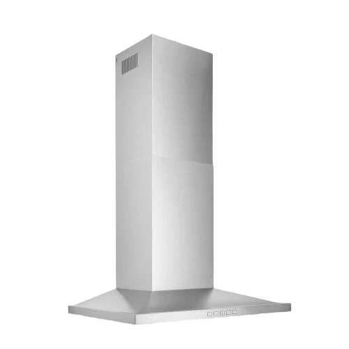 Fashionable 30 Convertible Wall-Mount Low Profile Pyramidal Chimney Hood 450 CFM Next-Generation