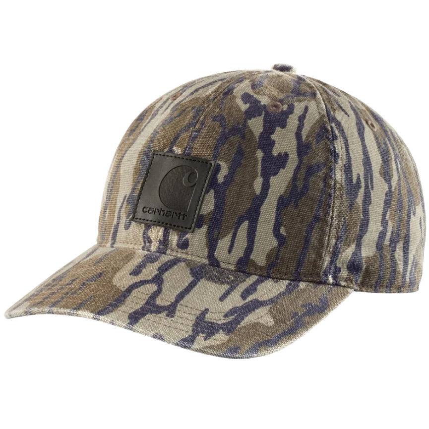World-Class Carhartt Men's Mossy Oak Canvas Camo Cap Powerful