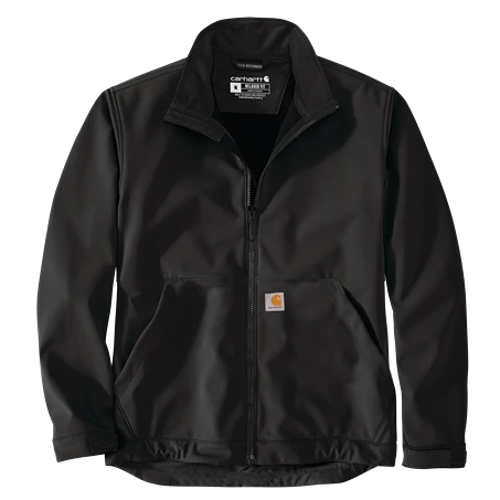 Environmentally Friendly Carhartt Men's Small Black Rain Defender® Relaxed Fit Softshell Jacket Exceptional
