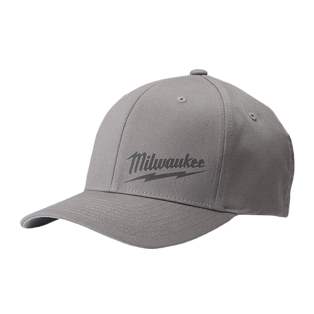 Premium Milwaukee S M Gray Fitted Hat Elite