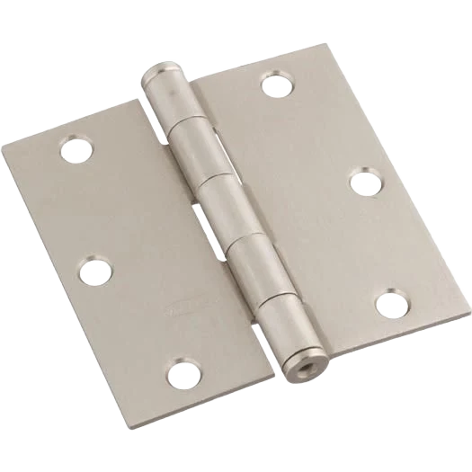 Luxury National Hardware 3-1 2 Square Satin Nickel Door Hinge Consistent