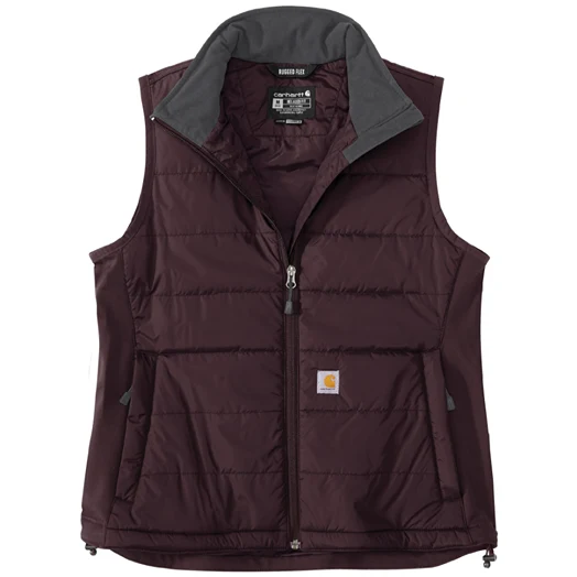 Environmentally Friendly Carhartt Women's Large Blackberry Insulated Vest Traditional