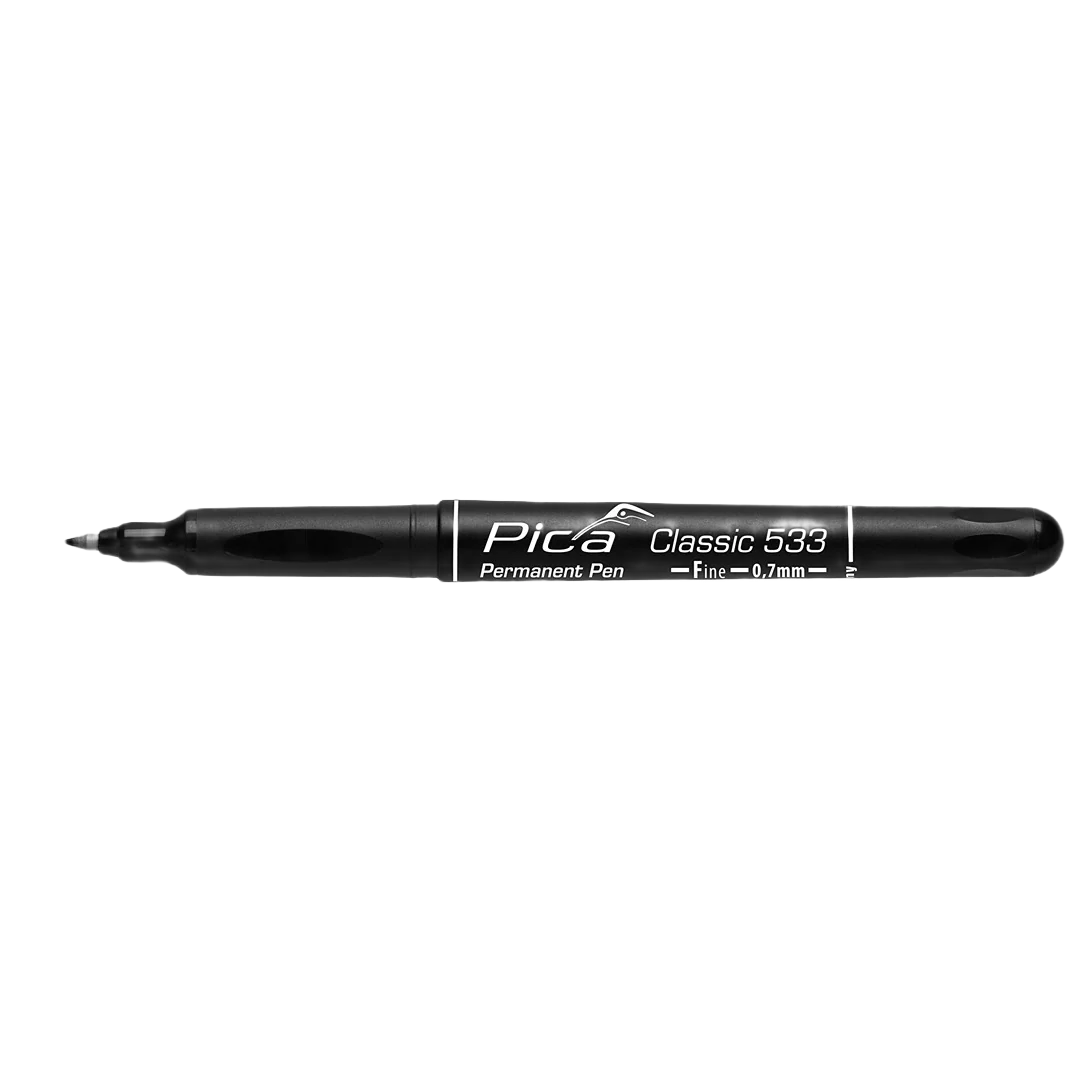 Selected Pica Classic 533 Fine Nib Permanent Pen Black Organic