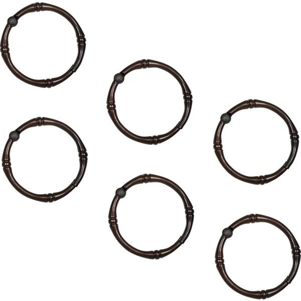 Selected Zenith Bronze Hudson Shower Curtain Rings Artisan