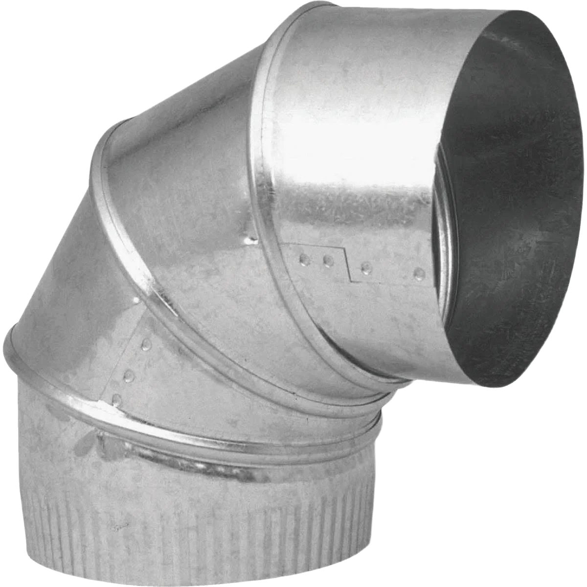 Exclusive Imperial 30 Ga. 8 In. Galvanized Adjustable Elbow Next-Generation